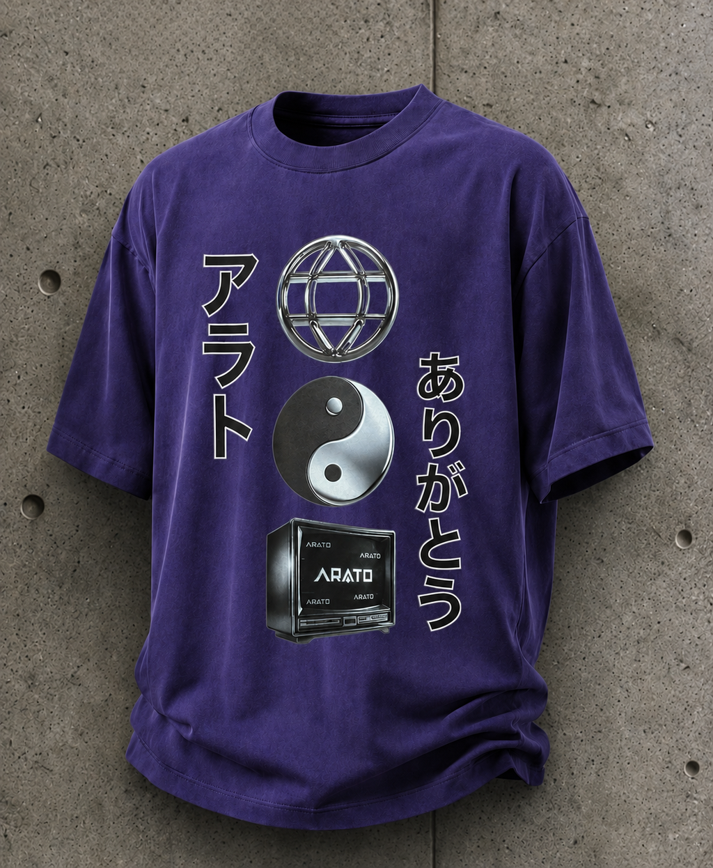 Arigato - Oversized Tee